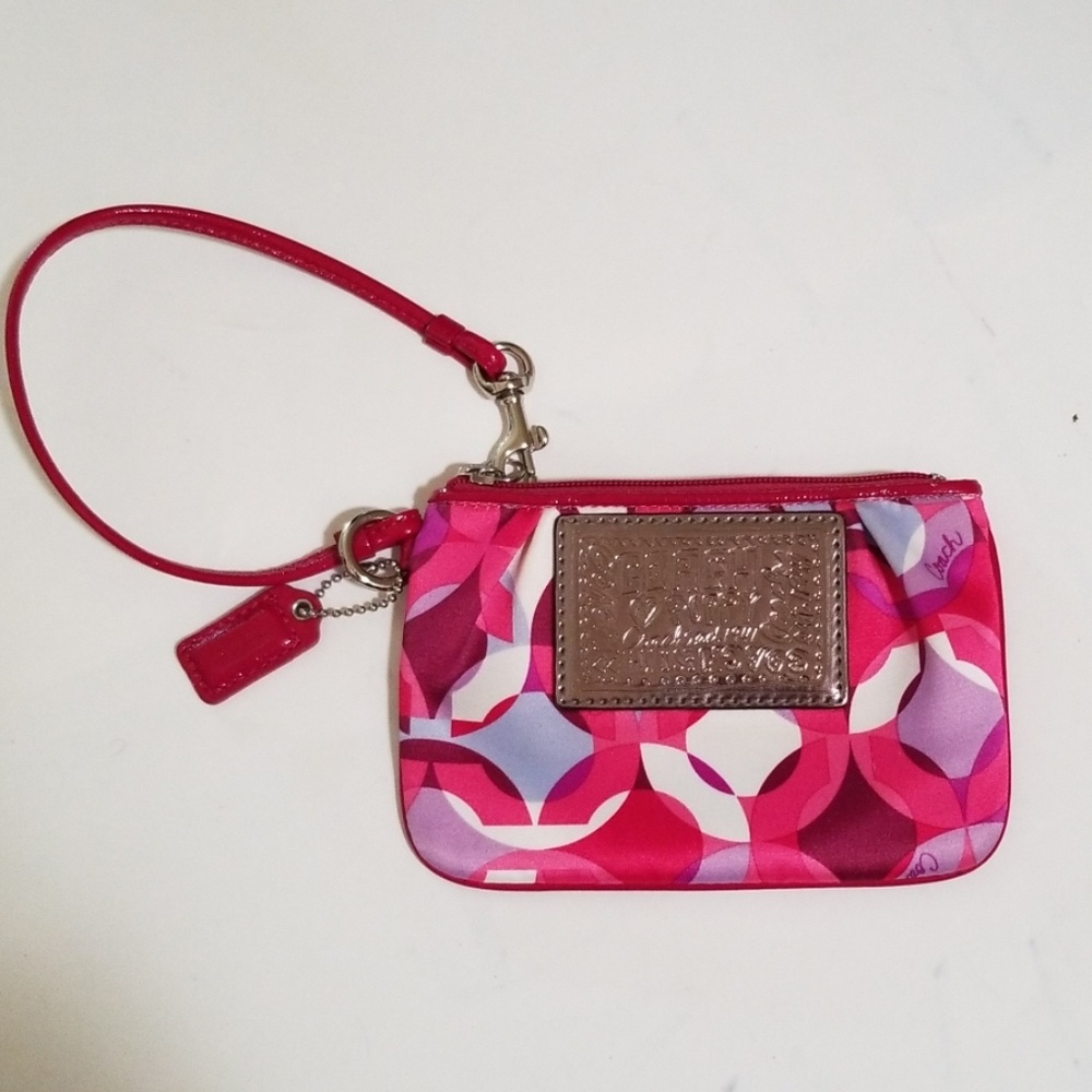 Coach Poppy Wristlet